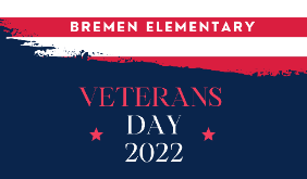 Bremen Elementary Veterans Day 2022