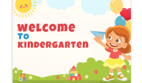 Welcome to Kindergarten