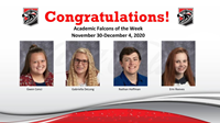 November 30 Academic Falcons