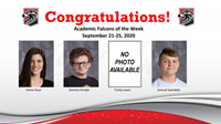 September 21 Academic Falcons