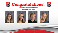 September 8 Academic Falcons