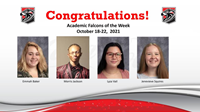 Academic Falcons Week of 10/18/21