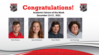 Academic Falcons Week of December 13