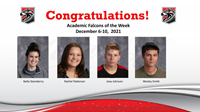 Academic Falcons Week of December 6