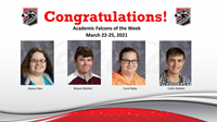 March 22 Academic Falcons