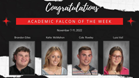 Academic Falcons Week of 11/7/22