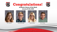 Academic Falcons Week of January 24