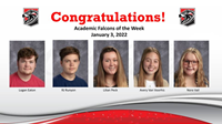 Academic Falcons Week of January 3