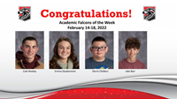 Academic Falcons Week of 2/14