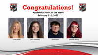 Academic Falcons Week of February 7
