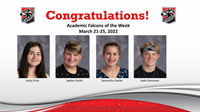 Academic Falcons Week of March 21