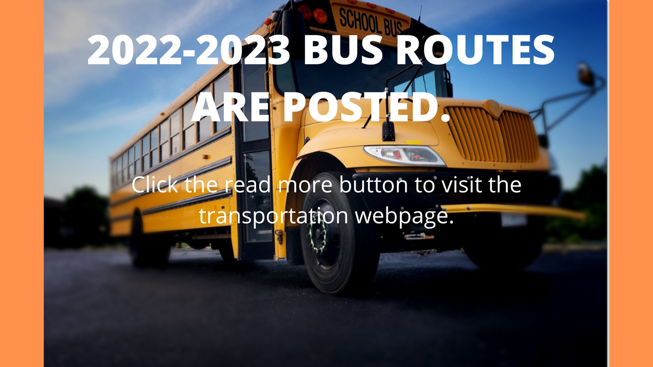 2022 2023 Bus Routes are Posted