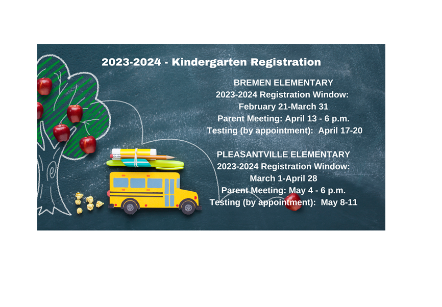 Kindergarten Registration Information 