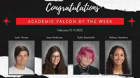 Academic Falcons Week of 2/13/2023