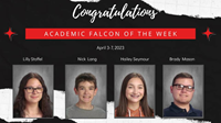 Academic Falcons Week of 4/3/2023