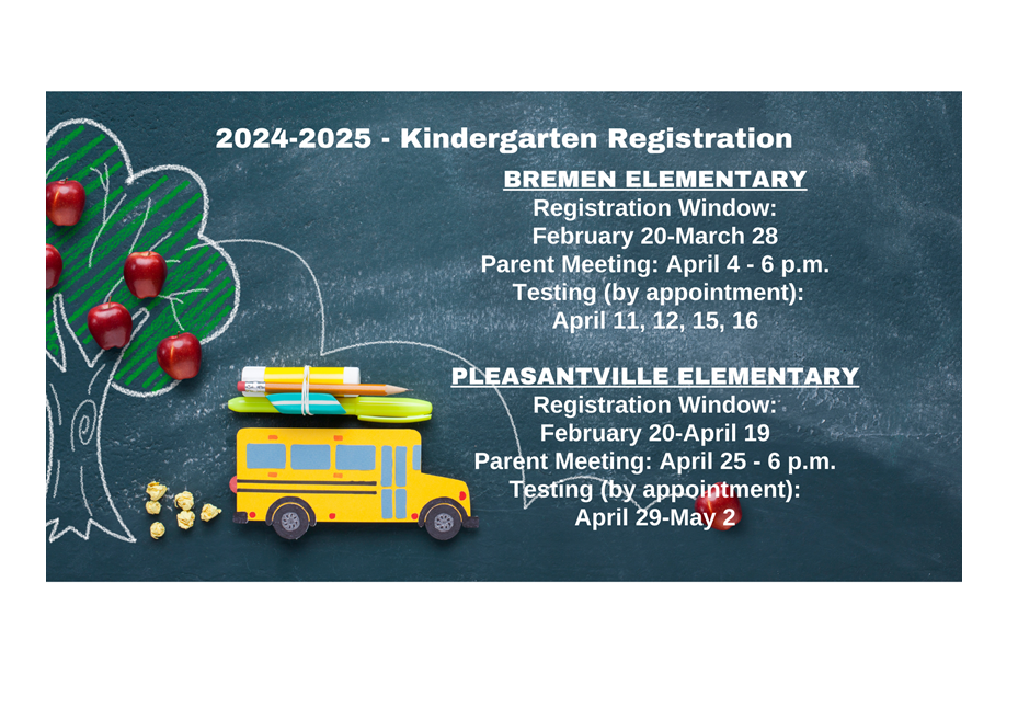 Kindergarten Registration Information 