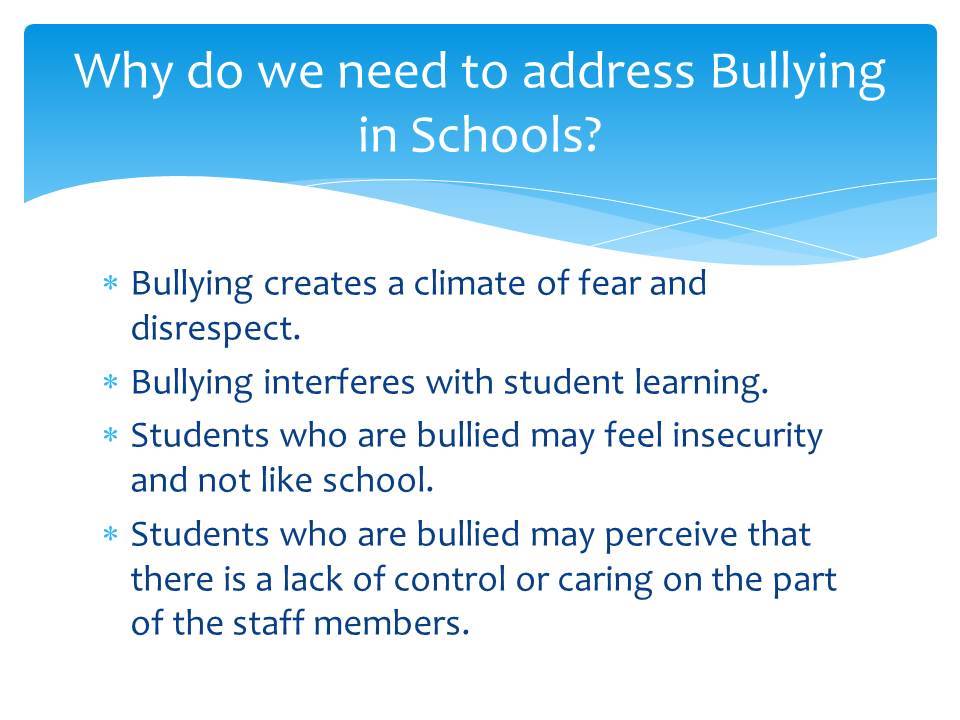 Bullying in schools and online - WHYY